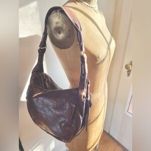 Soft Slouchy Leather Hobo Bag